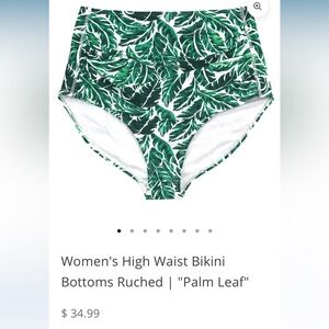 Palm Leaves bikini bottom